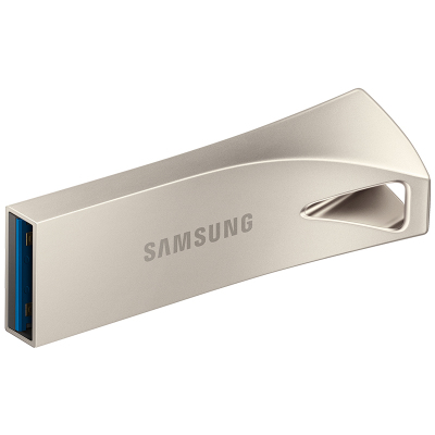 三星(SAMSUNG)U盘256G高速USB3.1BARPlus升级版+金属优盘256G读速300M