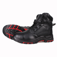 TM电绝缘6kv 耐油防滑 防砸高腰防寒鞋(头层牛皮+羊毛内里) 源头工厂 可定制 36-46码 双