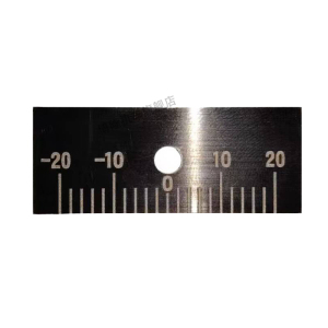 博隆机车 304不锈钢标尺 ±20mm 个