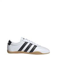 阿迪达斯(adidas)复古三 stripe 跑步鞋休闲百搭低帮运动鞋白黑撞