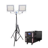 和齐顺(Hikesun)HQS-QX03GZ 24V 3000W 移动抢修灯 (计价单位:台) 银色