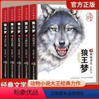 狼王梦(全5册) [正版]沈石溪画本 狼王梦 全套5册 动物小说大王画本珍藏版完整版漫画版小学生三四五六年级课外书8-1