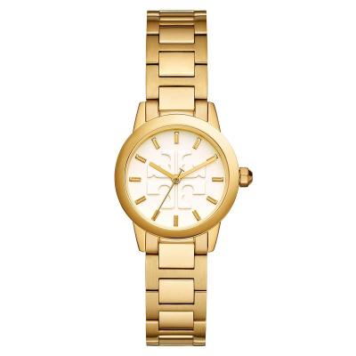 汤丽柏琦ToryBurch新款Gigi小金表金色不锈钢表盘小清新淑女风石英表女表TBW2004Gold