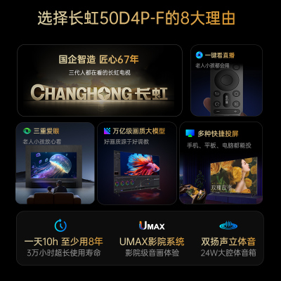长虹50D4P-F