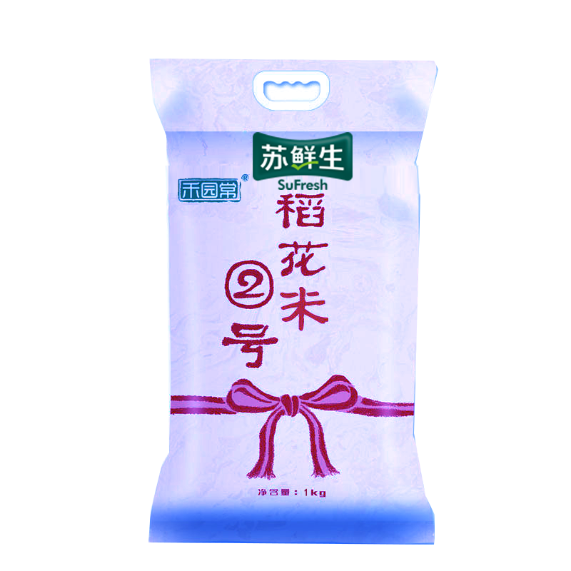 苏鲜生禾园常联名款东北大米长粒香稻花米2号5kg非真空