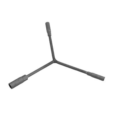 煌刚(HuanGon)Y型扳手 12*14*17表面镜面镀铬,美观防锈耐腐蚀,开口处微斜边使用更简单,铬钒钢整体锻造