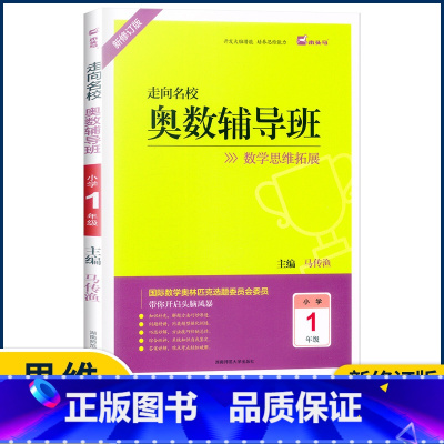 1年级 小学通用 [正版]2022新版 木头马 走向名校奥数辅导班一二三四五六年级上册下册数学思维拓展训练 小学生头脑风