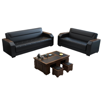 悦兴诚商务沙发套装185*78*78cm(2+3+长茶几)套