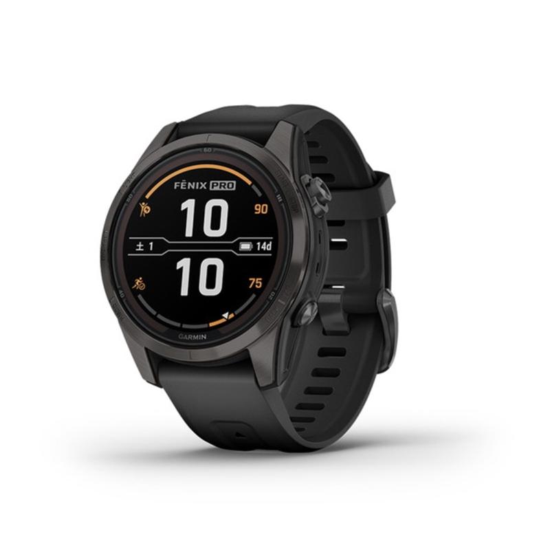 Garmin男士多功能太阳能充电运动手表户外GPS导航长续航防水智能fenix S