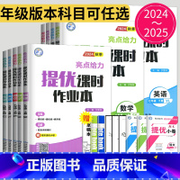 化学 人教版 九年级上 [正版]2024亮点给力提优课时作业本七年级上册八年级九年级下册数学语文英语物理化学九下苏教
