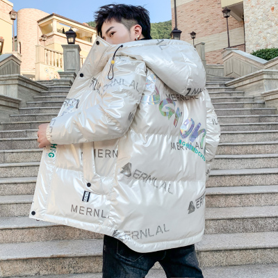 玥鸾(YueLuan)2020冬季新款棉衣男士外套加绒加厚羽绒棉服冬装学生棉袄男装