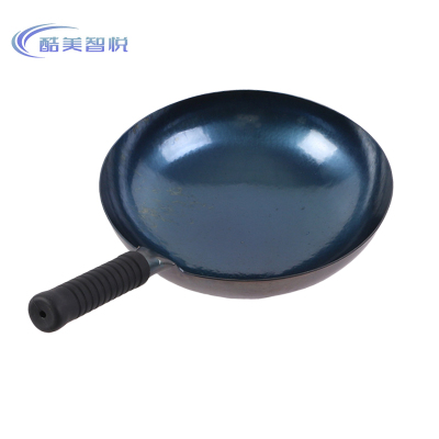 酷美智悦 无涂层章丘铁锅28cm KM-JZ206 个