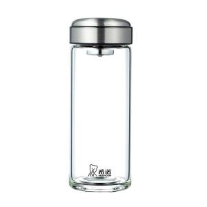 希诺 单层带滤网泡茶杯530ml XN-6196/个