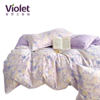 紫罗兰全棉印花抗菌四件套 春涧/香颂蝶舞/迈凯伦款号:VDZLPSS13151