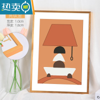 敬平简约铝合金相框挂墙装裱a3a4海报拼图大尺寸金属画框架定制4k开8k 8069平面款亮钛金 8K/开挂墙[可放26.