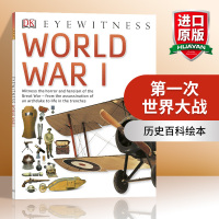 [正版图书]目击者系列 第一次世界大战 英文原版 World War I Eyewitness DK Eyewitnes