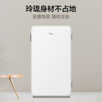 美的灵巧小型节能安静单门冰箱