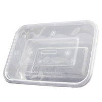 特昂优选 一次性餐盒方形650ml 个