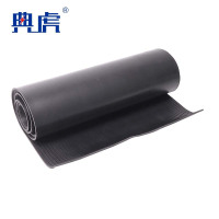 典虎 绝缘胶垫 黑色条纹 35kv 10米*1米*10mm 卷