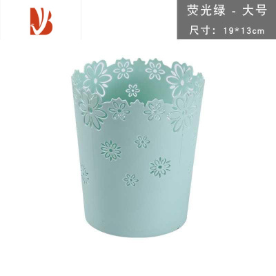 三维工匠创意简约桌面垃圾桶家用桌上迷你小纸篓办公杂物收纳桶车载垃圾桶