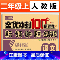 [单册]同步测试卷 · 语文 二年级上 [正版]二年级上册试卷测试卷全套2册语文数学全优冲刺100分测评卷人教版小学2上
