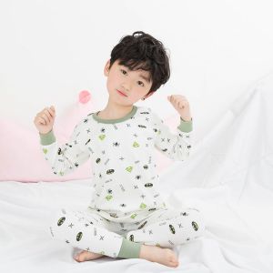 3-17岁儿童内衣套装男童女童秋衣秋裤高中低领毛衫