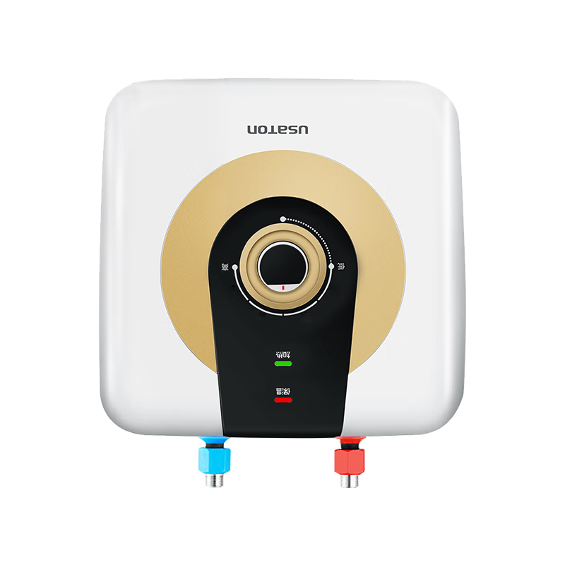 阿诗丹顿(USATON)储水式电热水器小厨宝1500W节能8升厨宝KX08-8J15X下出水