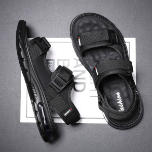 厂家批发夏季新款男士凉鞋外穿开车防滑耐磨韩版潮流休闲沙滩鞋