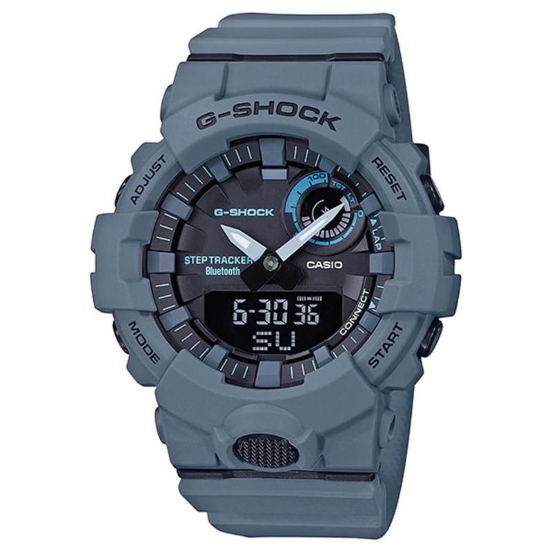 卡西欧(casio)男士 g-shock 简约百搭防水树脂石英手表gba-800uc-2adr