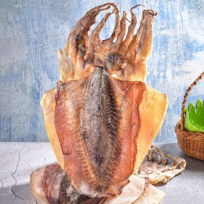 淡水墨鱼干货墨鱼仔批发大号中号特价煲汤目鱼干海产品海鲜干货淡干大墨鱼8两/1只