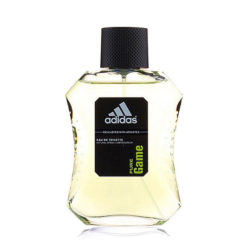 adidas阿迪达斯 【德国原装进口】男士香水运动型淡香水 100ml 荣耀