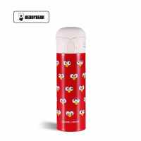 艾摩杯具熊成人保温杯男女316不锈钢内胆学生水杯车载商务直身杯子户外运动水壶 玩潮480ml