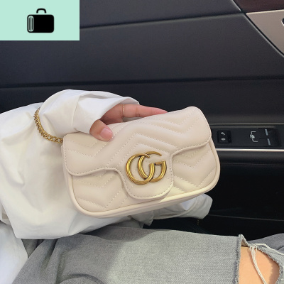 春夏季菱格链条小包包女2020新款潮网红百搭小方包时尚单肩斜挎包NEW LAKE女斜挎包