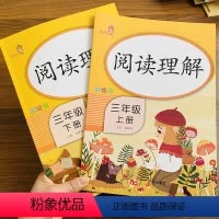 [正版]RJ版新版三年级语文阅读理解训练题上下册2本人教版小学生3年级上下学期现代文阅读分析专项训练语文课外辅导书同步