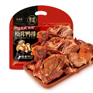 全聚德 松茸鸭排原味袋装300g 卤味熟食
