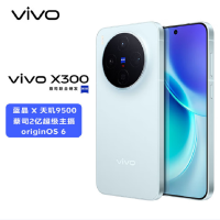 vivo X300 自在蓝 12GB+256GB 蓝晶×天玑9500芯 大电池 90W快充 支持无线充电 蔡司超级潜望长焦 拍照 AI手机