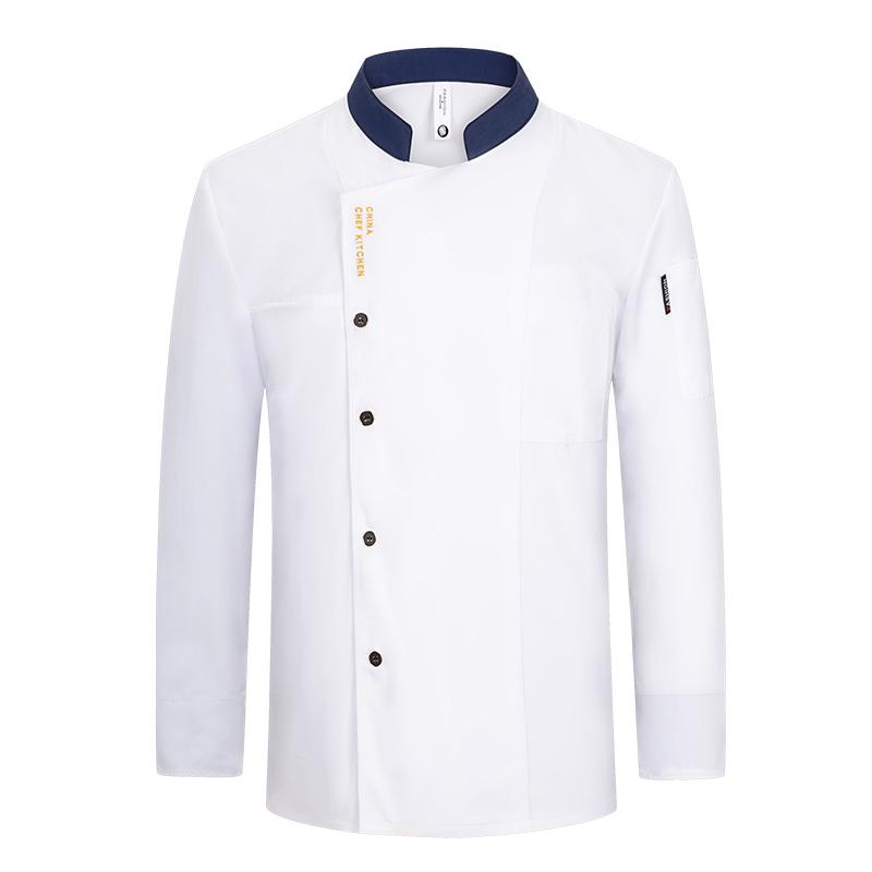 天鸣 长袖厨师服1091# M-5XL 件