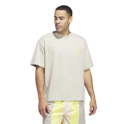 Adidas/阿迪达斯oversized版型宽松篮球风短袖T恤女运动潮牌休闲