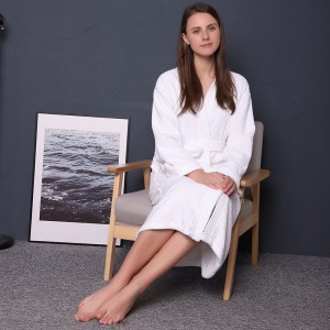 美帮汇浴袍 女 长款男士全棉星级酒店睡衣浴袍冬季宾馆春秋款欧式日式
