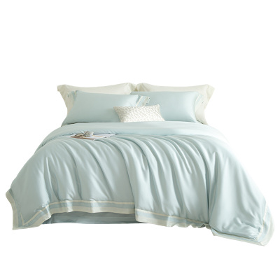 弗切尔珀榕 悠然系列拼角长绒棉四件套