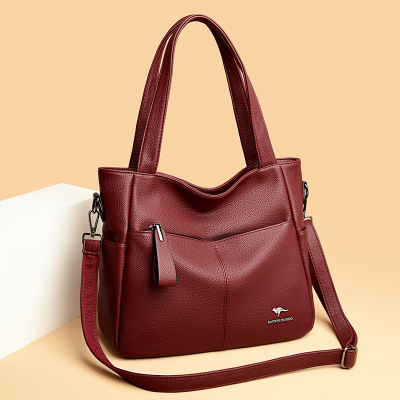 包包女包新款2026斜挎包女大容量时尚单肩包多隔层妈妈包