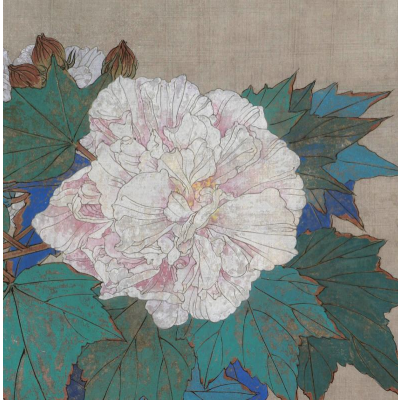 [M]百花百扇 花卉工笔重彩技法与赏析-9787539343686