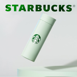 星巴克经典绿色款不锈钢保温杯325ml