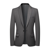 跑量]西服套装男士修身西服三件套白领上班工作西服新郎结婚礼服