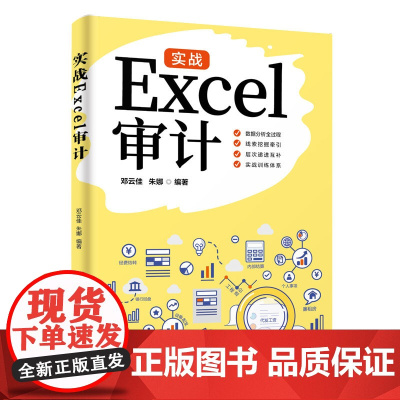 正版新书 实战Excel审计 邓云佳 朱娜 清华大学出版社 表处理软件 应用 审计学