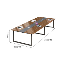 臻远ZY-HYZ-Z10 现代简约会议桌洽谈桌工作台