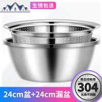 厨房置物架水沥水篮小用品厨具收纳架家用304不锈钢蔬菜篮子筐 三维工匠