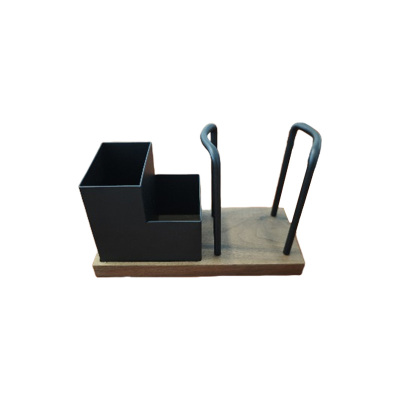 以雅以南 置物架胡桃木/个