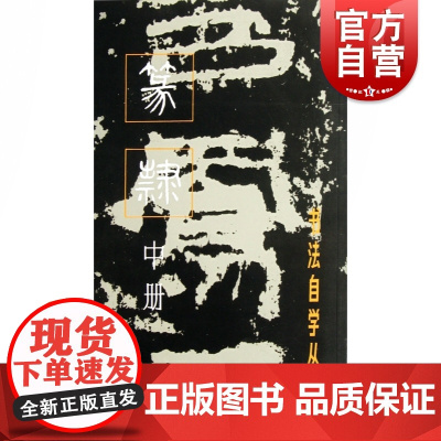 书法自学丛帖 篆隶(中册) 中国书法印章篆刻碑帖鉴赏临摹书籍 篆隶 中册 上海书画出版社