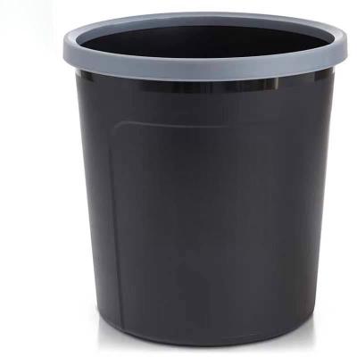鑫睿辉 圆形垃圾桶 黑色 个